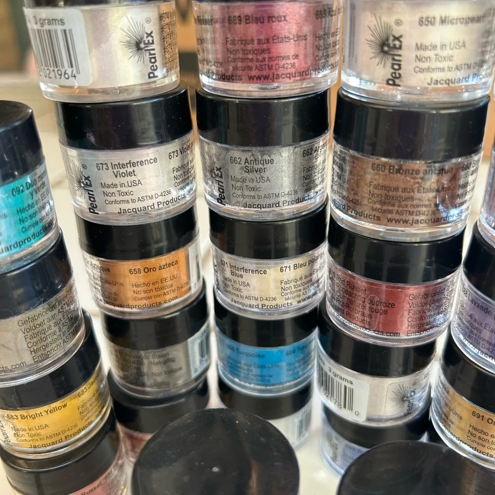 JACQUARD PEARL EX MICA POWDER 32 color set NEW